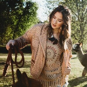 Free People Beaded Jacket